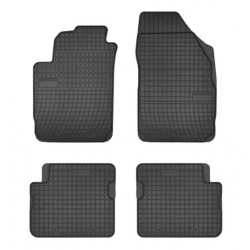 Car rubber floor mats black FIAT BRAVO II (2007-...) NEGRO