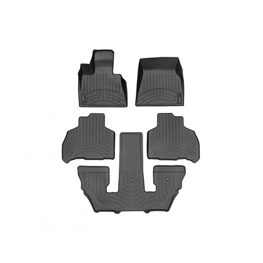 Автоковрики WEATHERTECH FLOORLINER BMW X7 G07 (6s.)(2019-...) 441507-1-5-6