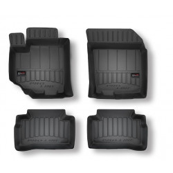 Car rubber floor mats black SUZUKI VITARA (2014-...) 3D FROGUM