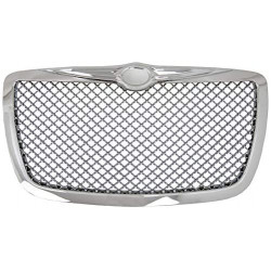 Front grill CHRYSLER 300C Silver Chrome (2004-2011)