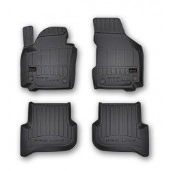 Auto paklāji gumijas melnie SEAT ALTEA/VW GOLF PLUS (2004-2014)  3D FROGUM