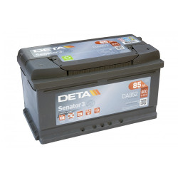 Akumulātors 12V DETA SENATOR 3 85Ah 800A DA852