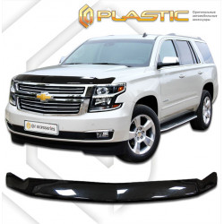 Дефлектор капота черный CHEVROLET TAHOE (2015-...) CA-PLASTIC