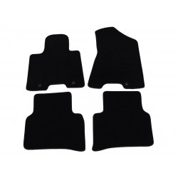 Car textile mats black HYUNDAI TUCSON (2015-...) LUXUS