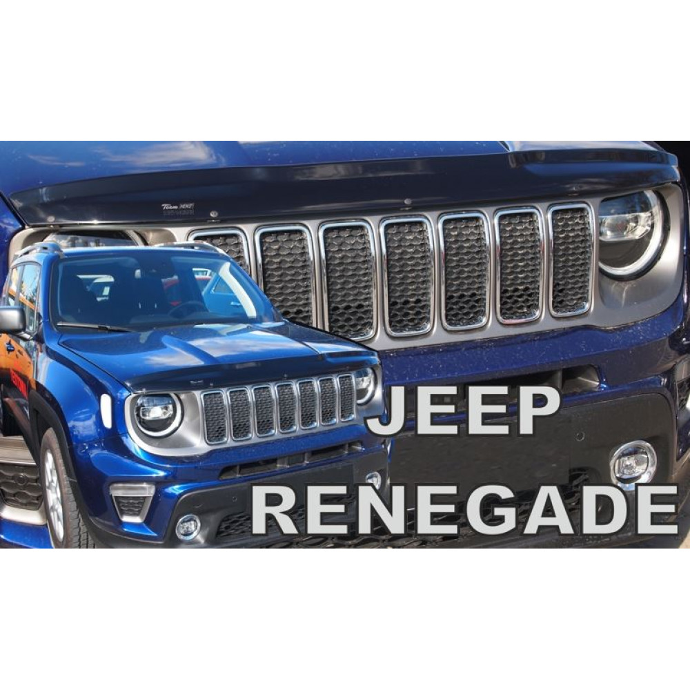 Kapota deflektors melnais JEEP RENEGADE (2015-...) 02148