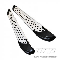 Car side steps MITSUBISHI OUTLANDER II (2007-2012) AB004