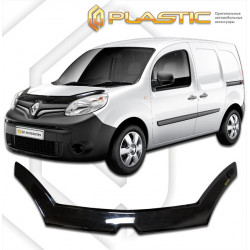 Дефлектор капота черный длинный RENAULT KANGOO (2014-...) CA-PLASTIC