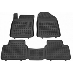 Car rubber floor mats black HYNDAI i30 III (2017-...) 201619