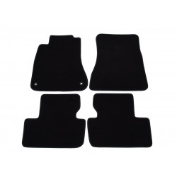 Car textile mats black LEXUS IS  (2005-2013) LUXE