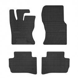 Car rubber floor mats black LAND ROVER RANGE ROVER VELAR (2017-...) NEGRO