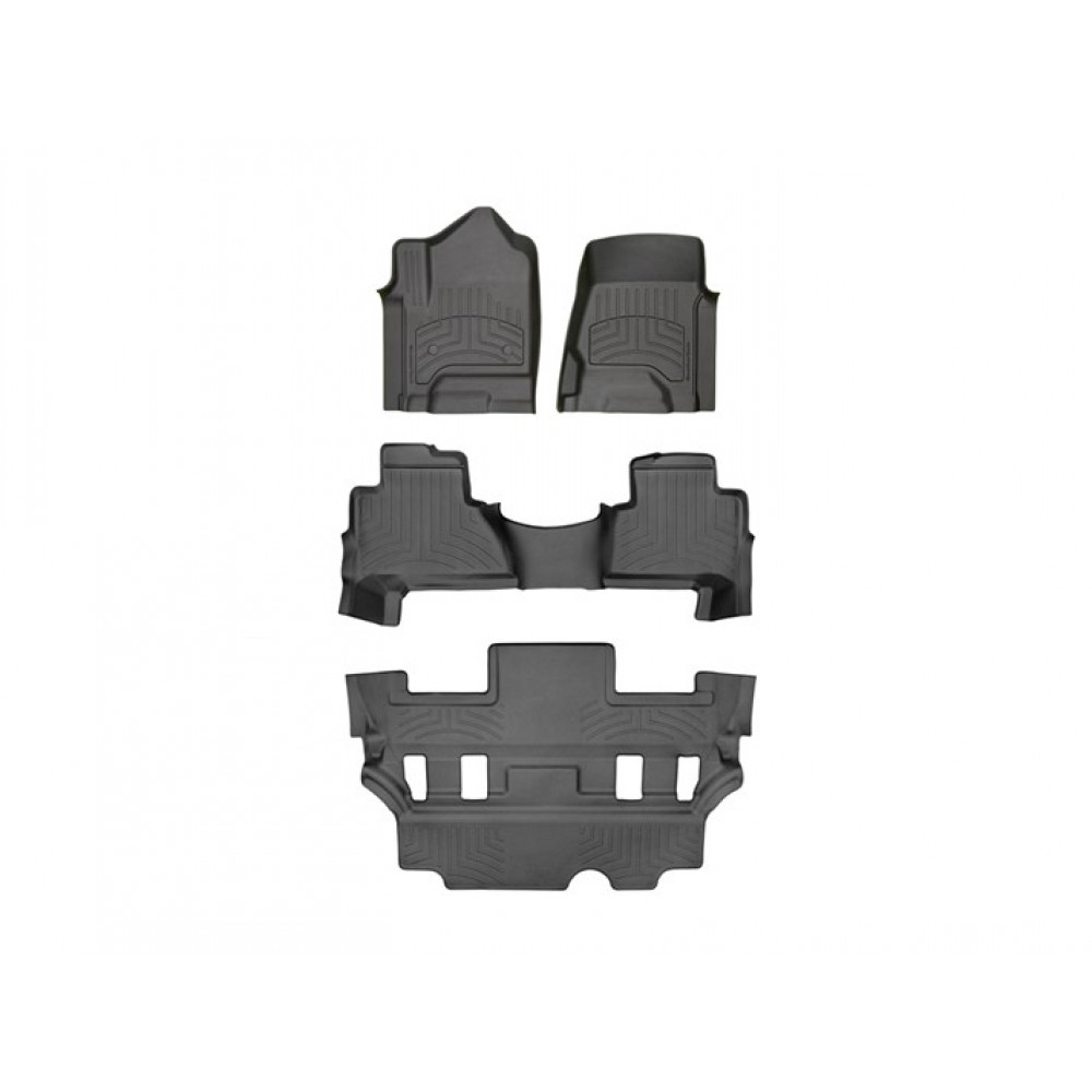 Автоковрики WEATHERTECH FLOORLINER CADILLAC ESCALADE (7s.)(2014-...) 446071IM-446952-446077