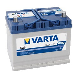 Battery VARTA BLUE DYNAMIC E23 12V 70Ah 630A Right+