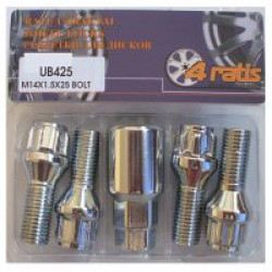 Slepenās skrūves 14x1.5x25mm konus (BIMECC) UB425