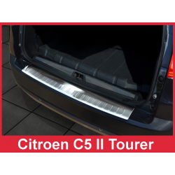 Chrome rear bumper pad CITROEN C5 Combi (2008-...) 2/35097