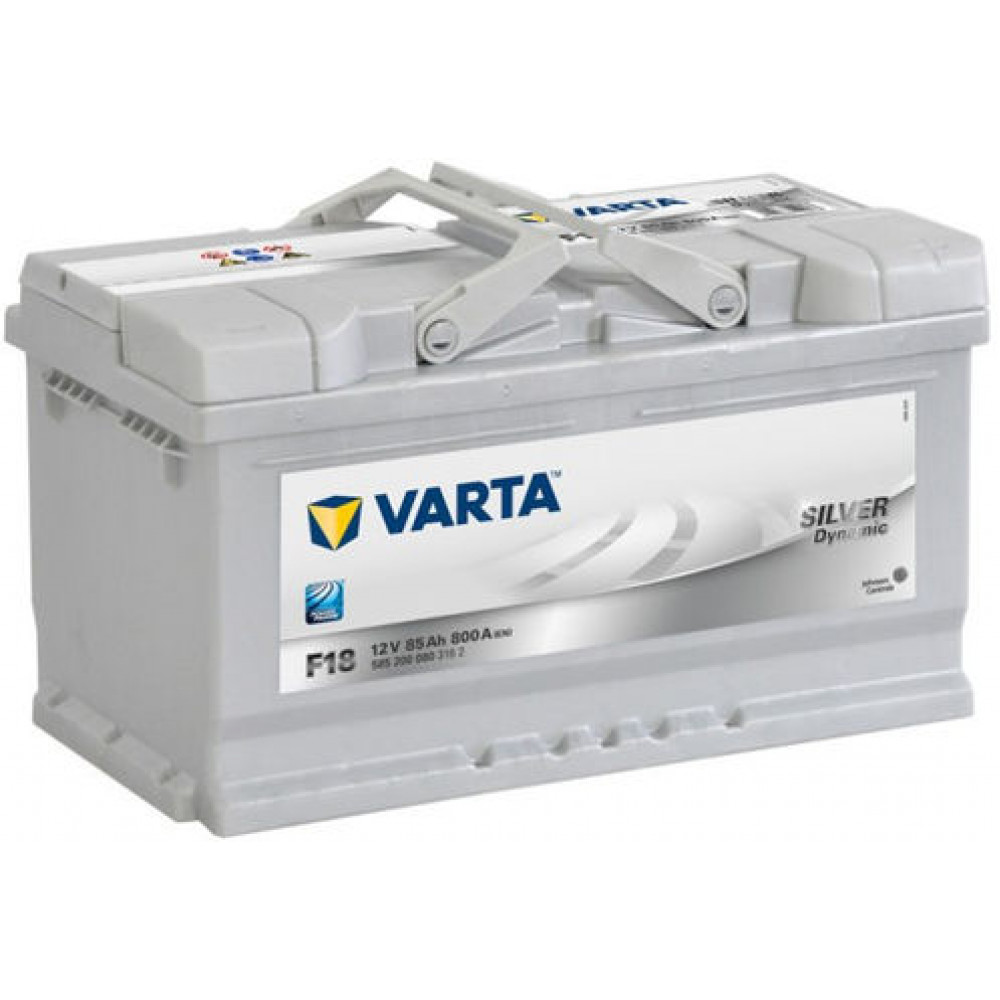 Akumulātors VARTA SILVER DYNAMIC F18 12V 85Ah 800A Lab.+