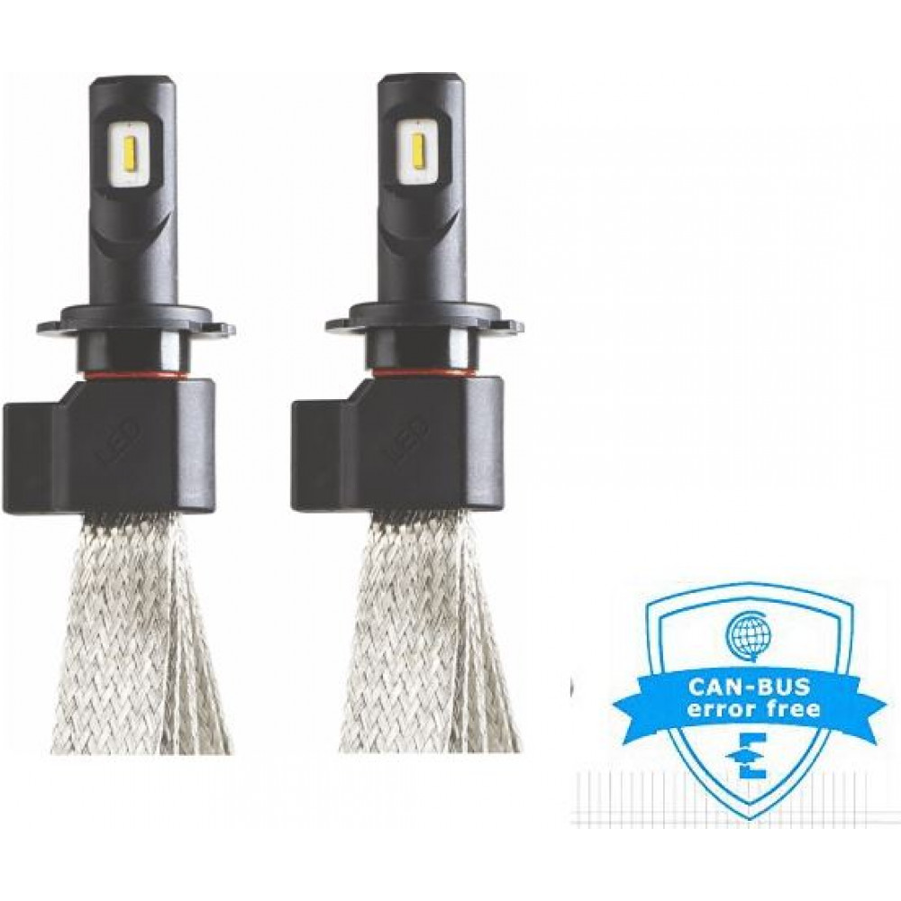 Auto spuldzes LED H7 12V 40W 6000K CANBUS (2 gab.)