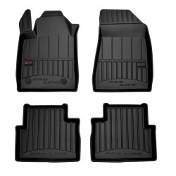 Car rubber floor mats black ALFA ROMEO Giulietta (2010-...) 3D FROGUM