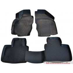 Car rubber floor mats black 3D ALFA ROMEO 156 (1997-2006)