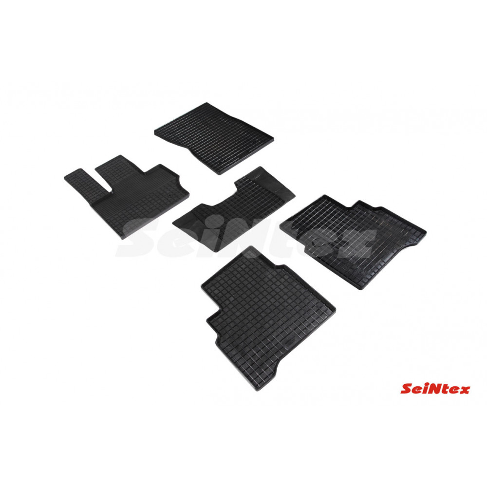 Car rubber floor mats black SEINTEX *STK* MB G-class II (2019-...)