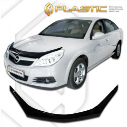 Дефлектор капота черный длинный OPEL VECTRA C (2006-2008) CA-PLASTIC