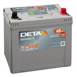 Akumulātors 12V DETA SENATOR 3 65Ah 580A DA654