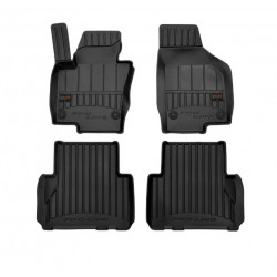 Car rubber floor mats black SEAT ALHAMBRA II (2010-...) 3D FROGUM