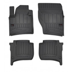 Car rubber floor mats black PORSCHE CAYENNE II (2010-2017) 3D FROGUM