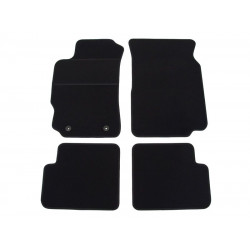 Car textile mats black PEUGEOT 406 (1995-2004) ELEGANT