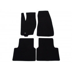 Car textile mats black JEEP GRAND CHEROKEE (2005-2010) LUXUS