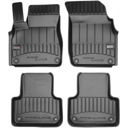 Car rubber floor mats black AUDI Q7 II (2015-...) 3D FROGUM