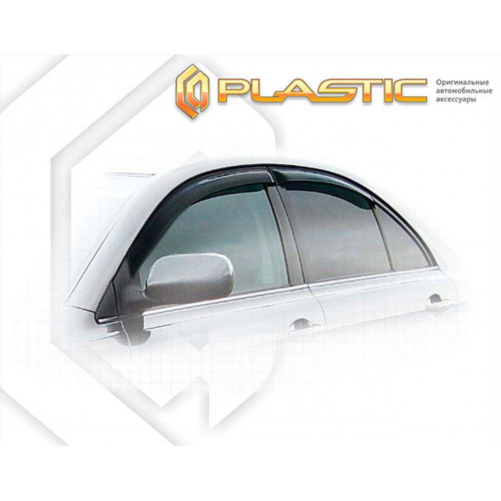 Window deflectors TOYOTA AVENSIS Sedan (2003-2008) CA-PLASTIC