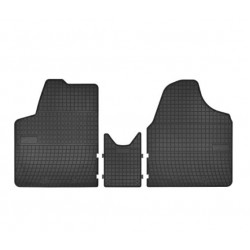 Car rubber floor mats black TOYOTA PROACE (2013-2016) NEGRO