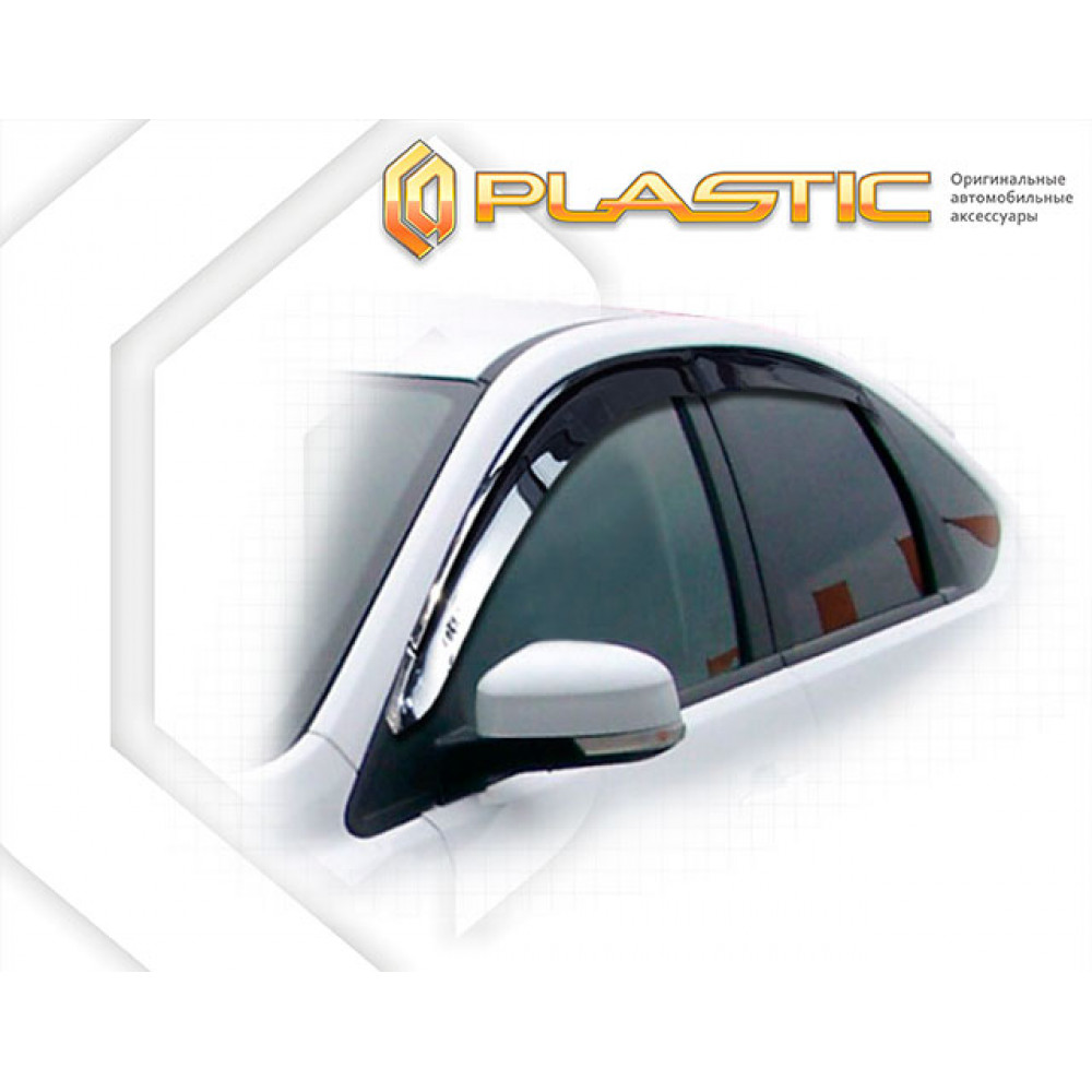 Auto vējsargi līmējamie FORD FOCUS II Sedan/HB (2004-2008) CA-PLASTIC