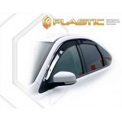 Auto vējsargi līmējamie FORD FOCUS II Sedan/HB (2004-2008) CA-PLASTIC