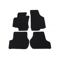 Car textile mats black SEAT ALTEA (2004-2015) ELEGANT