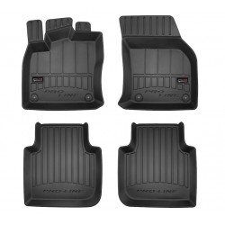 Car rubber floor mats black SKODA KODIAQ (2016-...) 3D FROGUM