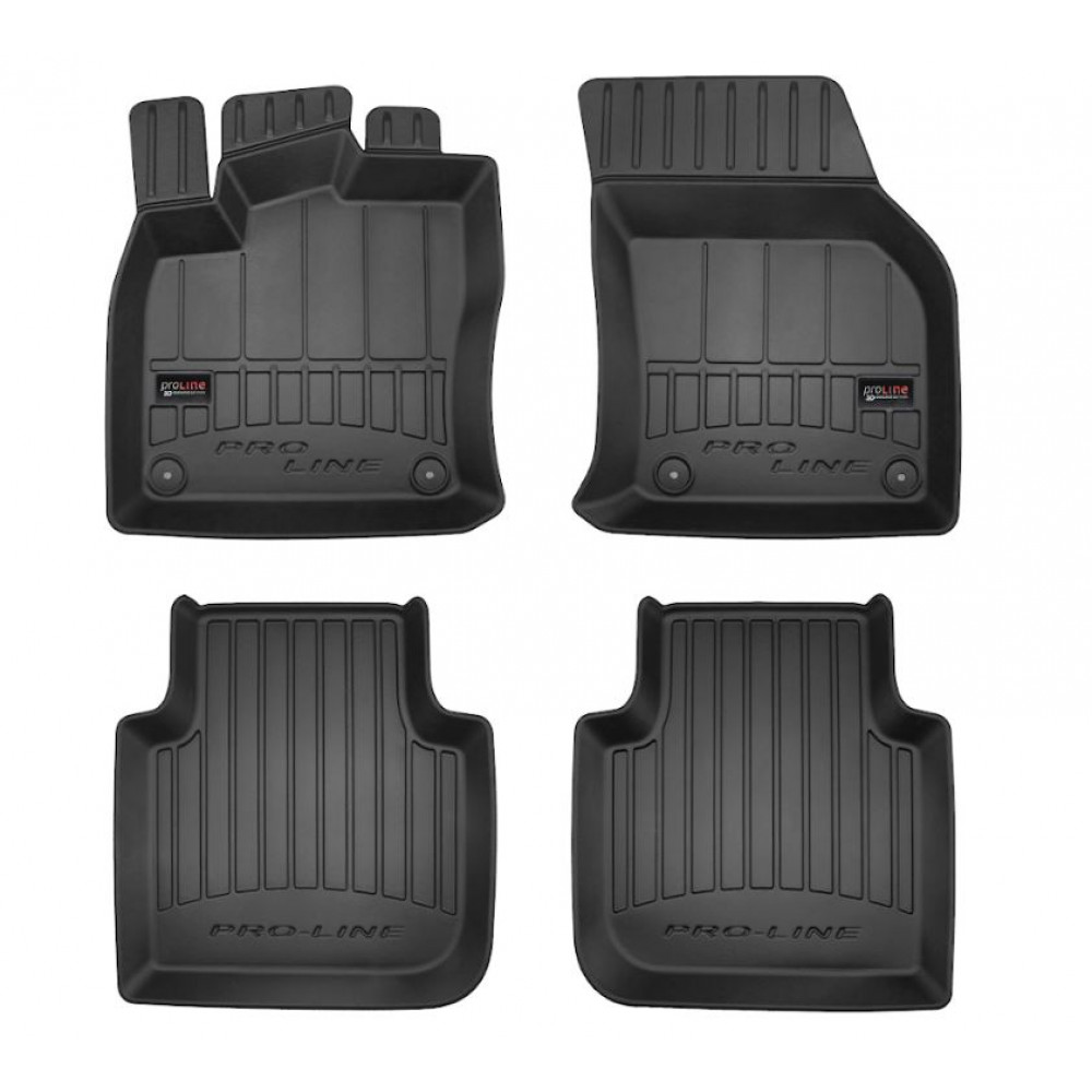 Auto kummimatid mustad SEAT TARRACO (2018-...) 3D FROGUM