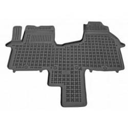 Car rubber floor mats front black RENAULT TRAFIC II (2s.) (2014-...) 201926