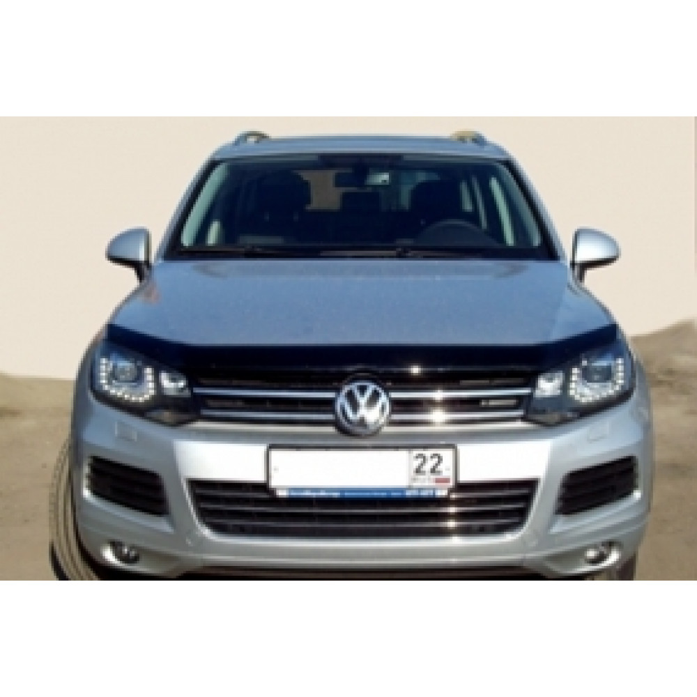 Hood guard black VW TOUAREG (2010-2018) SIM