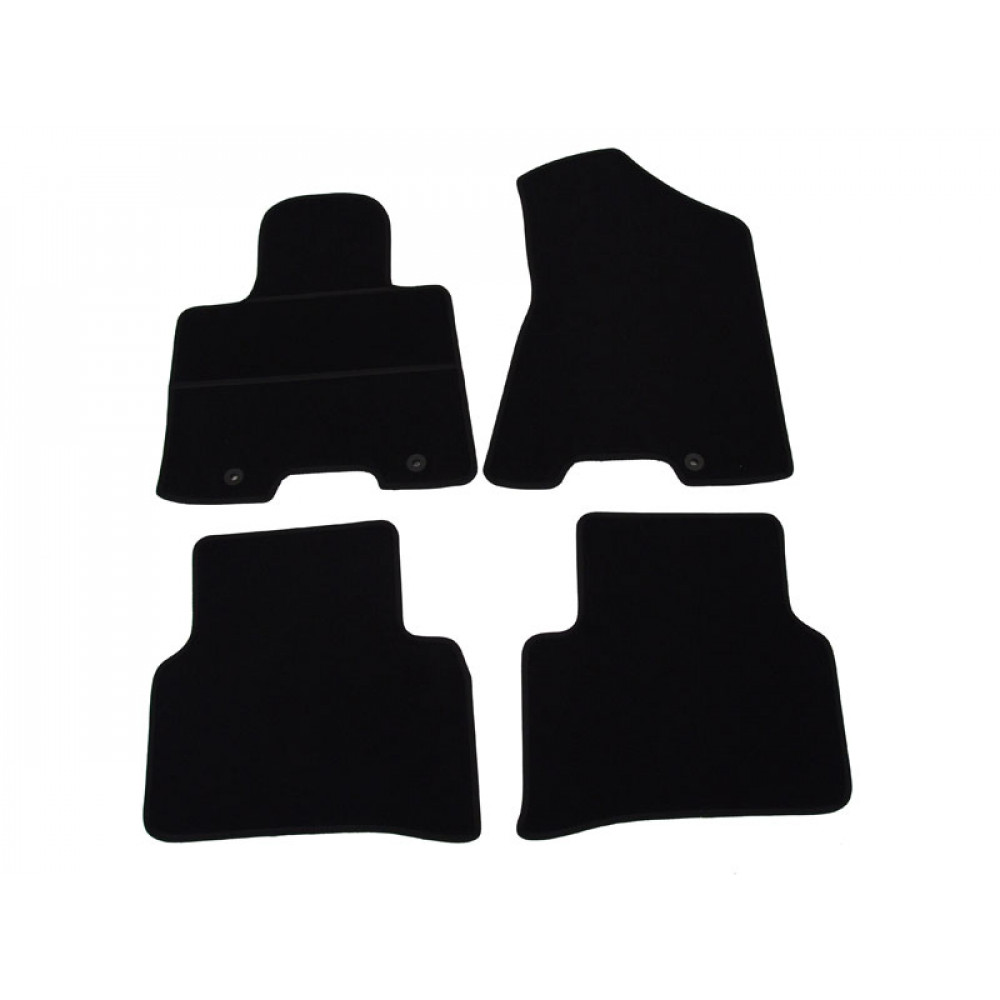 Car textile mats black HYUNDAI TUCSON (2015-...) ELEGANT