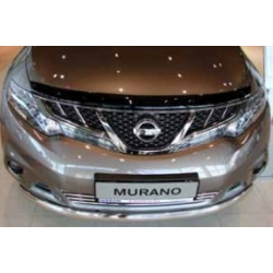 Дефлектор капота черный NISSAN MURANO (2008-2015) SIM