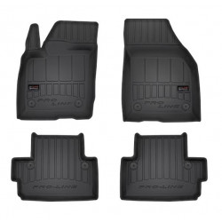 Car rubber floor mats black VOLVO C30 (2006-2012) 3D FROGUM