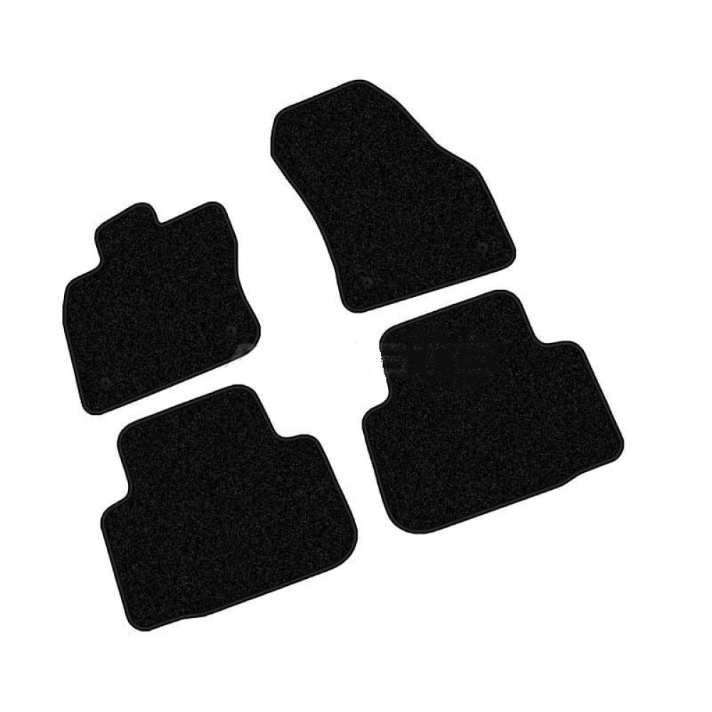 Car textile mats black VW GOLF SPORTSVAN (2014-...) LUXE