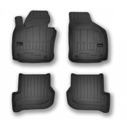 Car rubber floor mats black VW GOLF V (2003-2008) 3D FROGUM