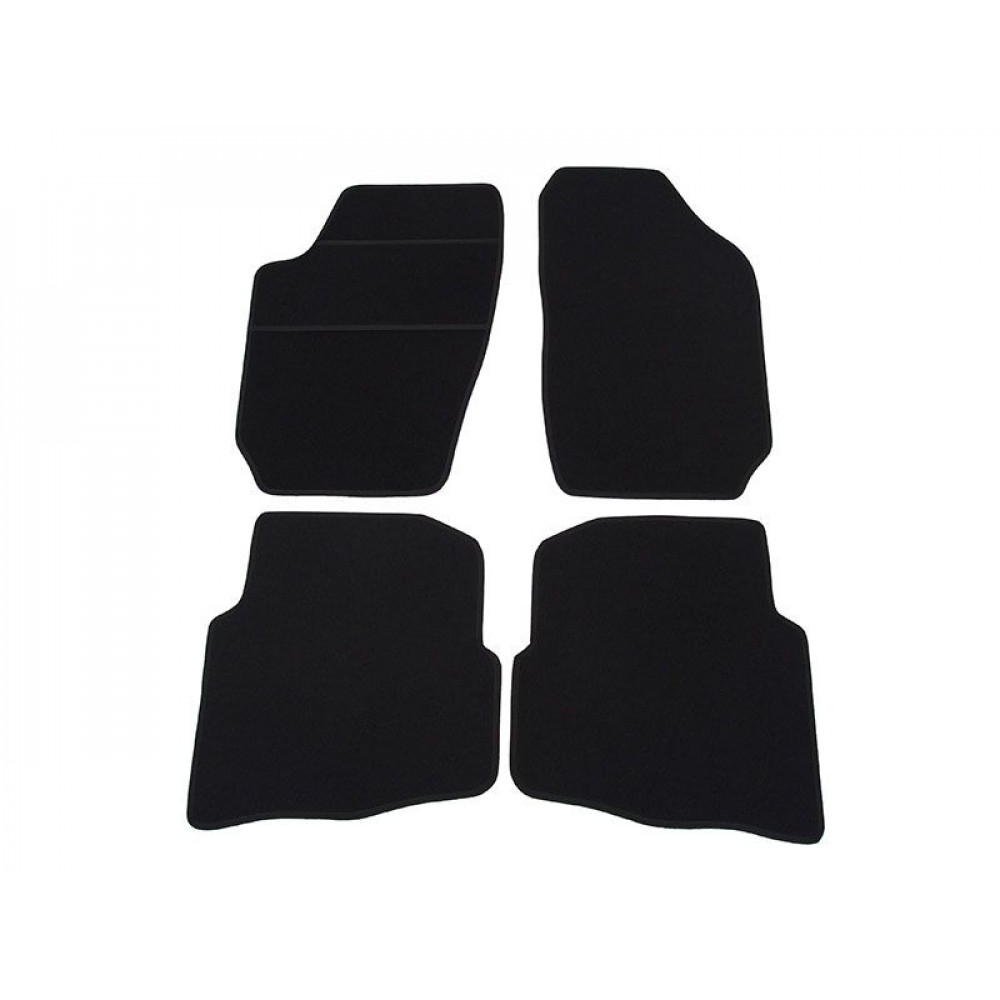 Auto tekstiilmatid mustad SEAT IBIZA (2002-2008) ELEGANT