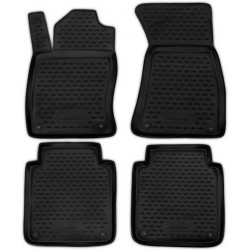 Car rubber floor mats black NOVLINE AUDI A8 Long (2002-2010)