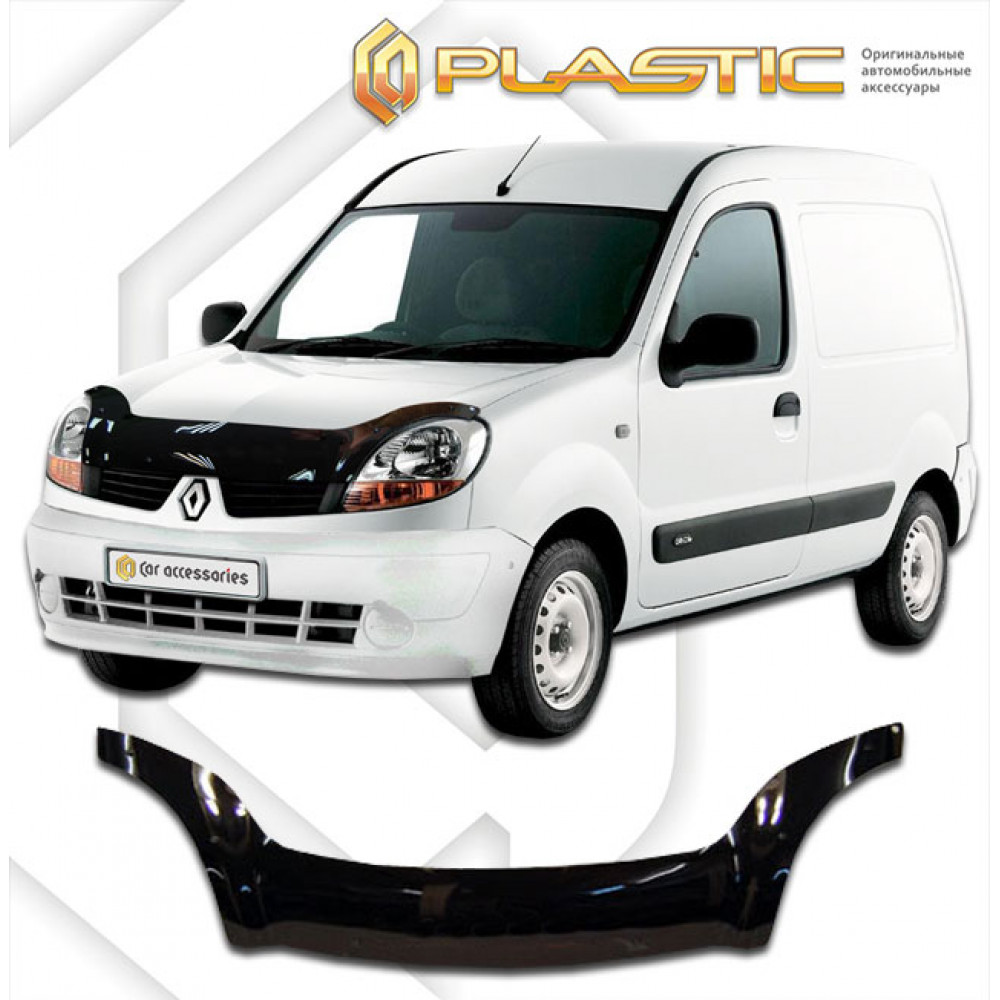 Kapota deflektors melnais RENAULT KANGOO (2003-2007) CA-PLASTIC