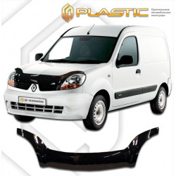 Дефлектор капота черный RENAULT KANGOO (2003-2007) CA-PLASTIC