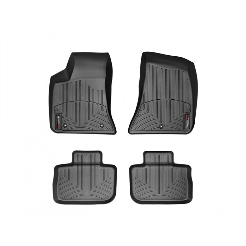 Auto paklāji melnie WEATHERTECH LANCIA THEMA (2011-2015) FLOORLINER