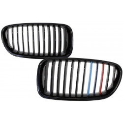 Front grills black gloss BMW 5 F10/F11 M-POWER Design Piano Black (2010-2016)